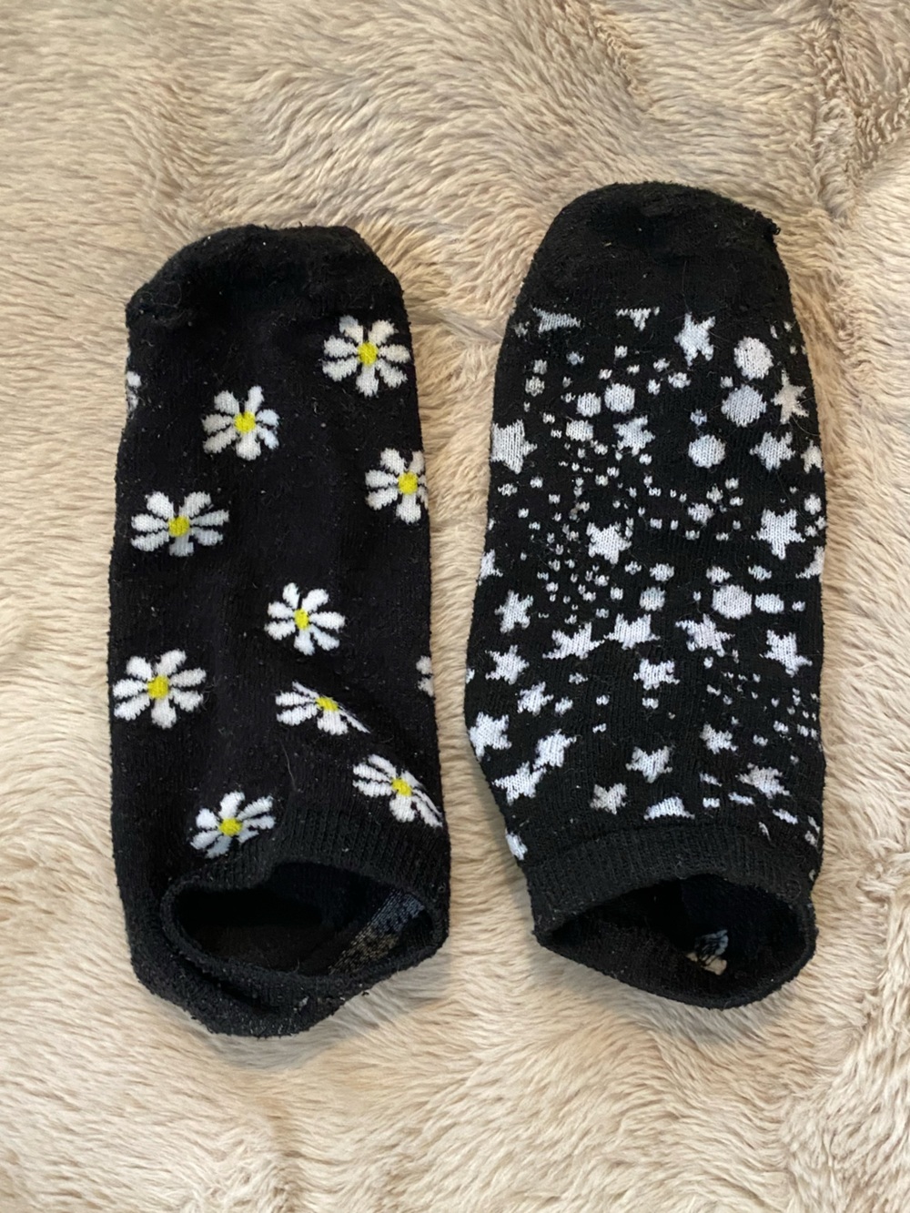 Women Socks - Black and White